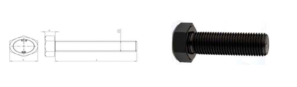 ISO 4017 – DIN 933 - ISO 4017 – DIN 933