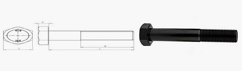 ISO 4014 – DIN 931 - ISO 4014 – DIN 931